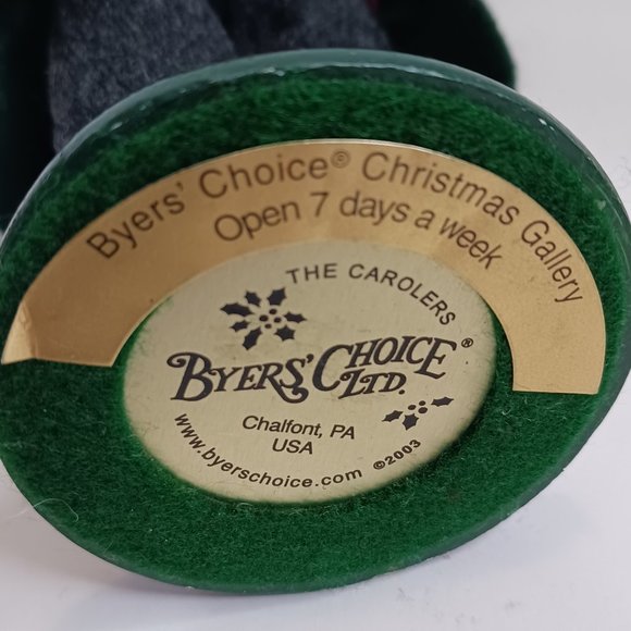 Byers' Choice Ltd "The Carolers" - Picture 5 of 10